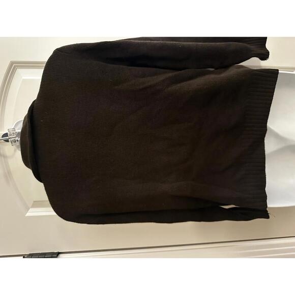 Brown Knit Zip Jacket w/ Suede Accents • Marek Aglificio